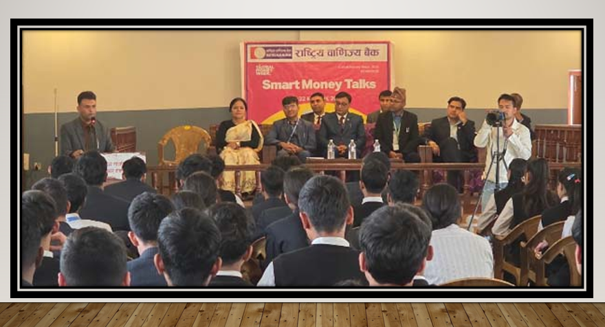 राष्ट्रिय वाणिज्य बैंकद्वारा “स्मार्ट मनी टक” कार्यक्रम आयोजना